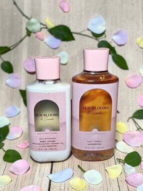 NEW*Bath & Body Works Sun Blooms & Suede Bundle/Lot